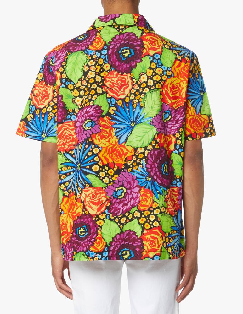 rinascente Versace Jeans Couture Camicia manica corta bowling stampa floreale - multicolor
