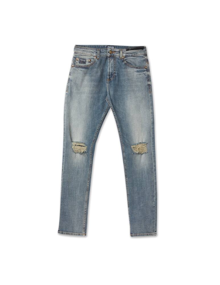 rinascente Versace Jeans Couture Jeans dundee vjc con strappi - blu