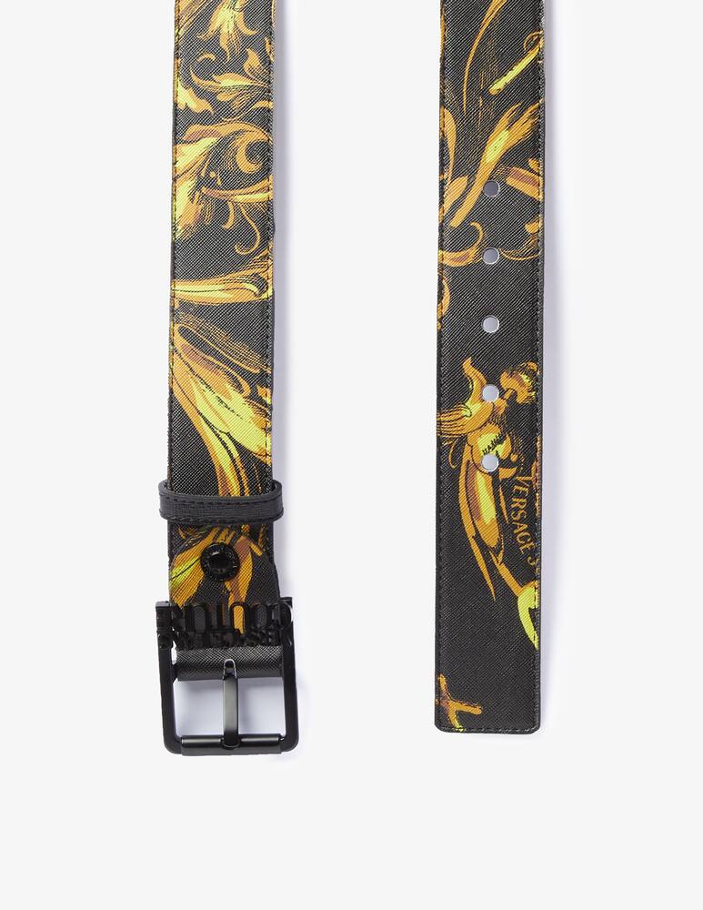 rinascente Versace Jeans Couture Classic belt barocco - Black