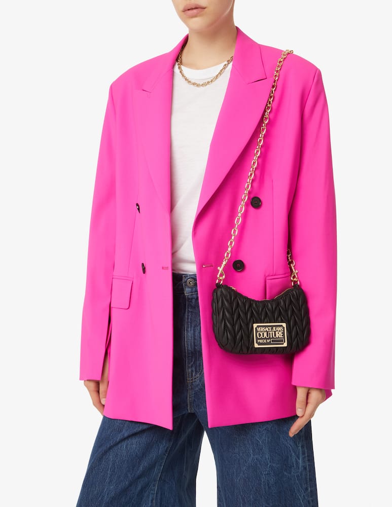 rinascente Versace Jeans Couture Cruch micro bag - Black