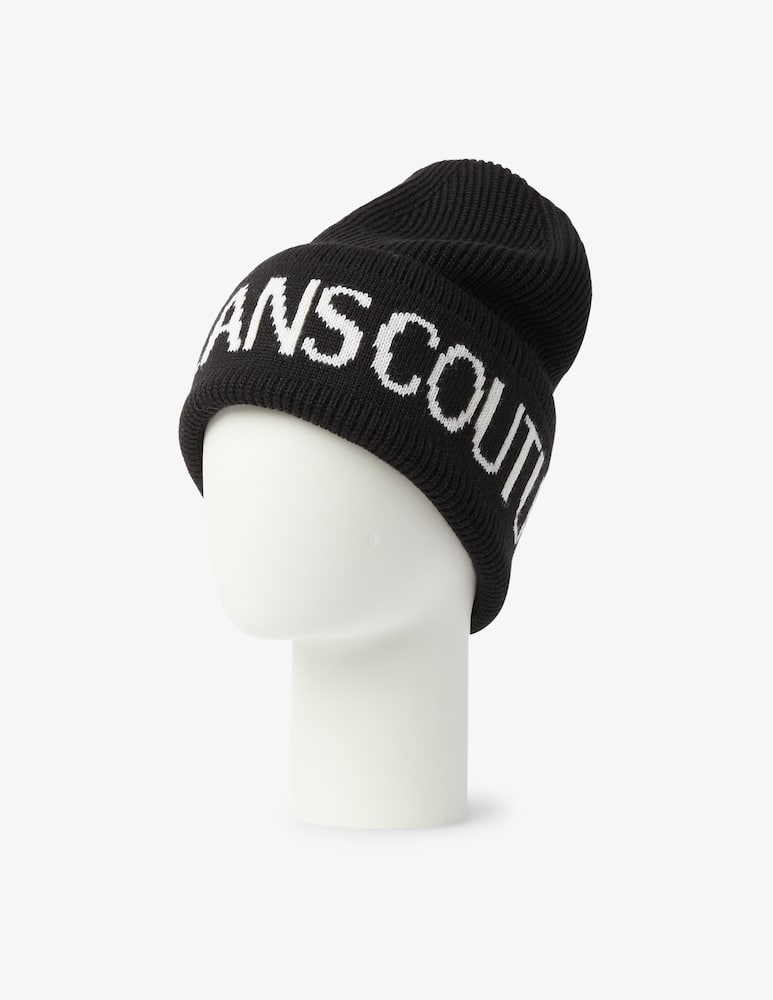 rinascente Versace Jeans Couture Wool blend beanie - Black