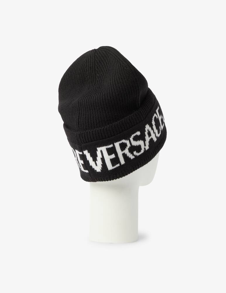 rinascente Versace Jeans Couture Wool blend beanie - Black