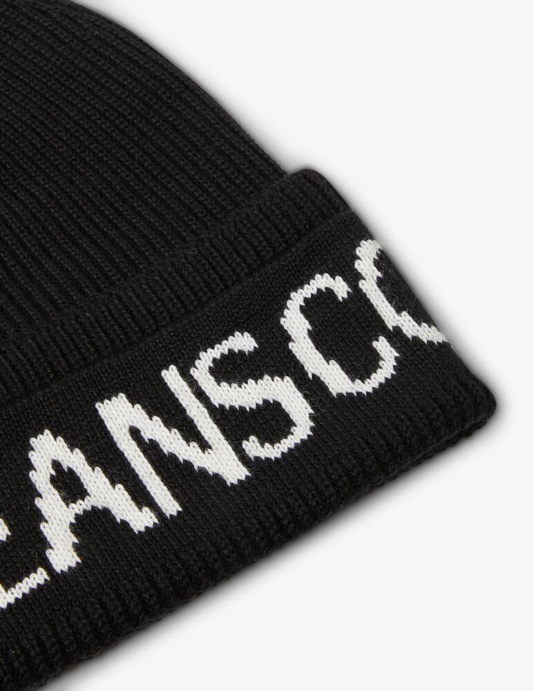 rinascente Versace Jeans Couture Wool blend beanie - Black