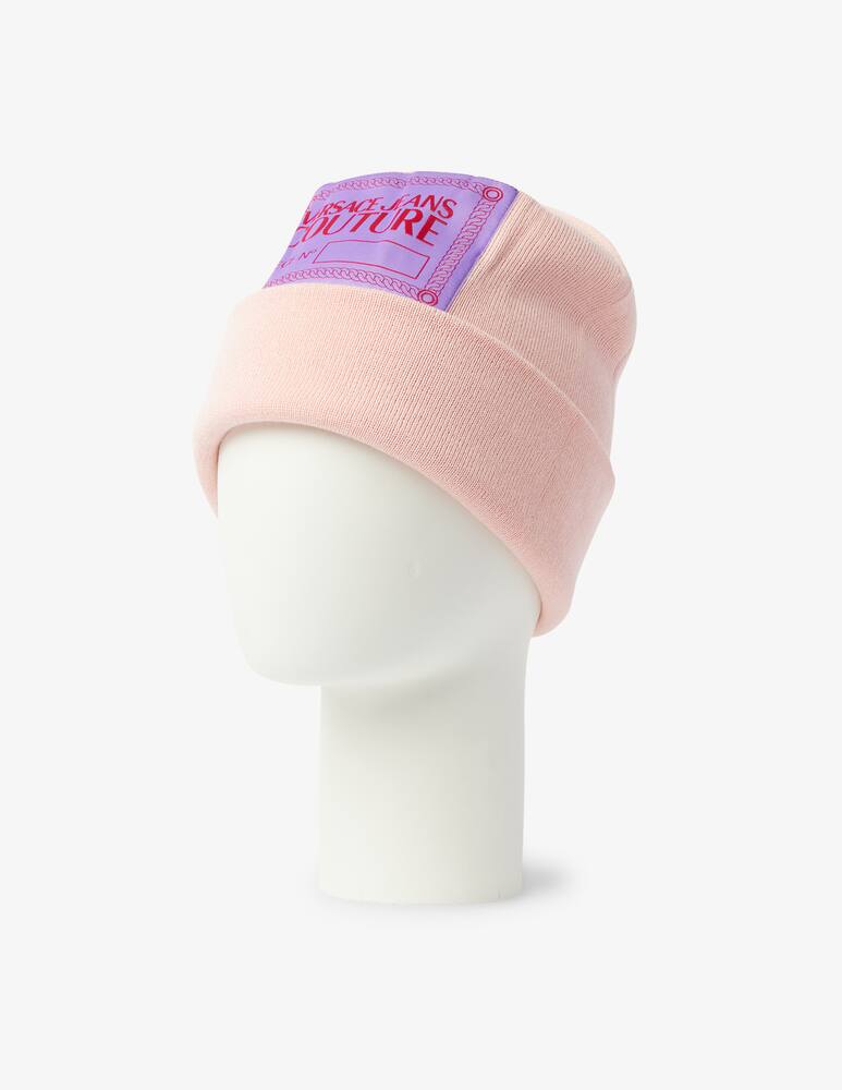Versace Jeans Couture Berretto in misto lana - Rosa - immagine 1 Versace Jeans Couture Berretto in misto lana - Rosa - immagine 1