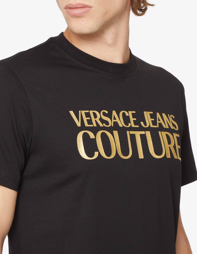 rinascente Versace Jeans Couture Maglietta con logo - Nero