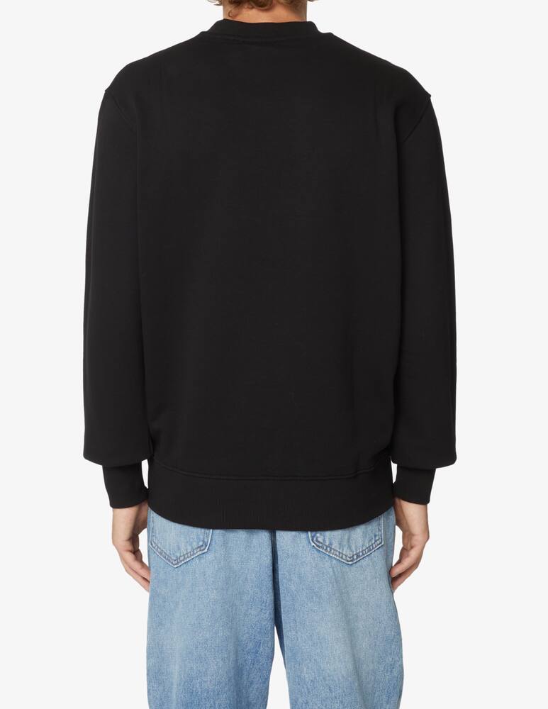 rinascente Versace Jeans Couture Felpa girocollo con logo - Nero