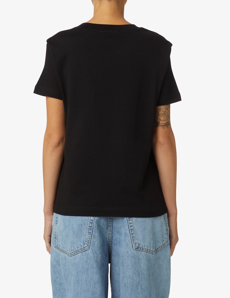 rinascente Versace Jeans Couture T-shirt in cotone con logo - Nero