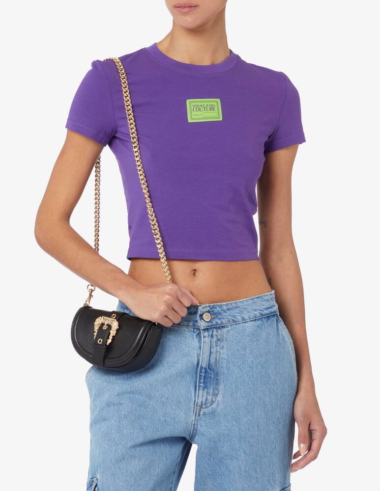 rinascente Versace Jeans Couture Borsa mezzaluna micro