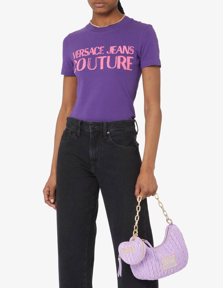 Shop Versace Jeans Couture Shoulder hobo bag on Rinascente