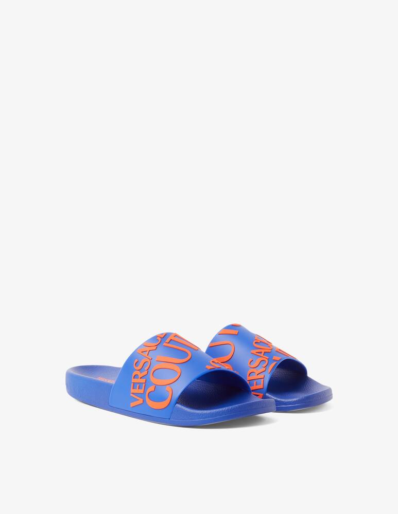 rinascente Versace Jeans Couture Ciabatte con logo Multicolor 