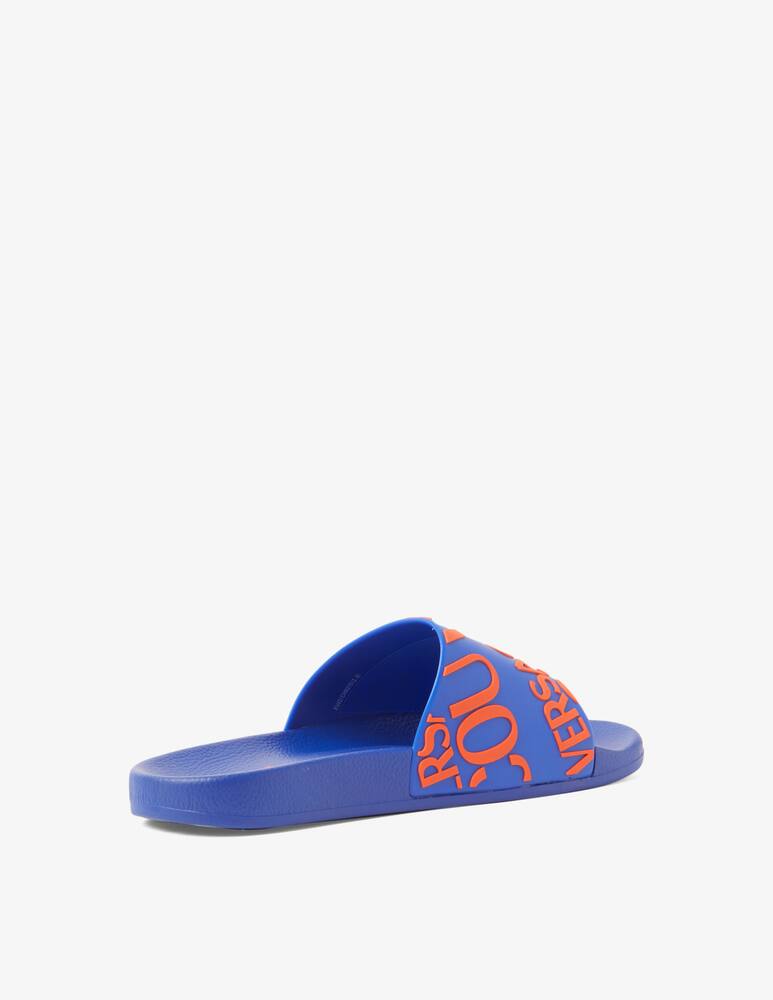 rinascente Versace Jeans Couture Ciabatte con logo Multicolor 