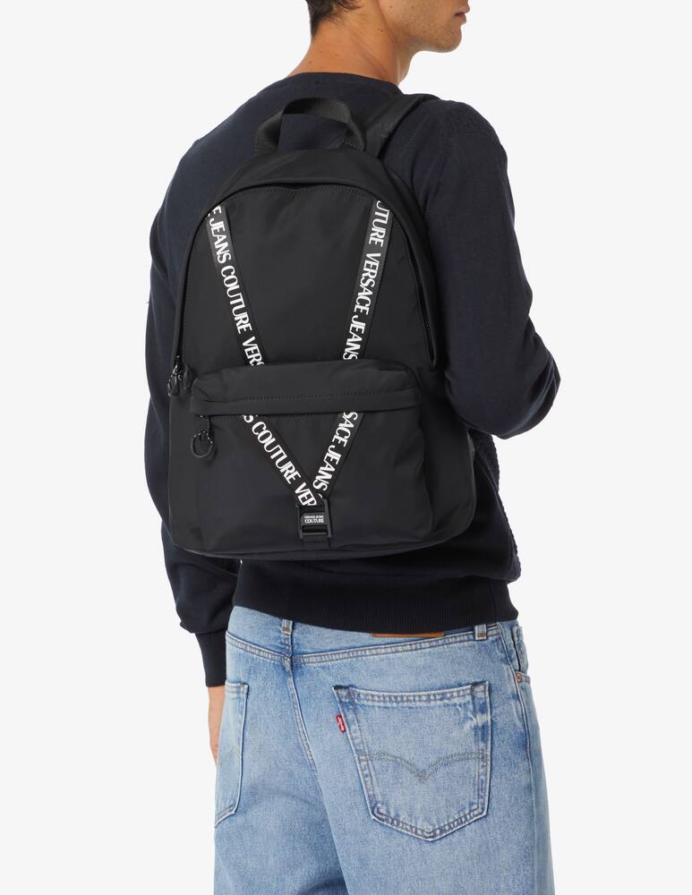 rinascente Versace Jeans Couture Webbing backpack