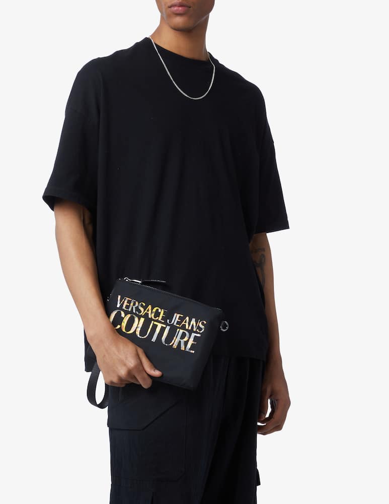 rinascente Versace Jeans Couture Borsa puoch logo barocco 