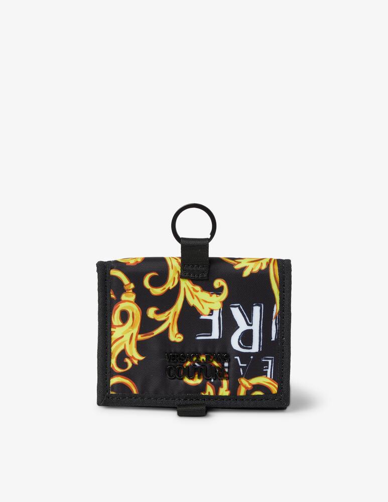 rinascente Versace Jeans Couture Porta carte con porta monete cordino
