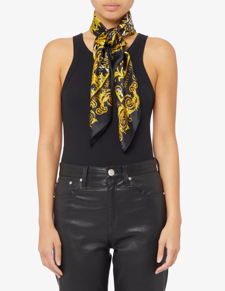 rinascente Versace Jeans Couture Foulard in seta Barocco
