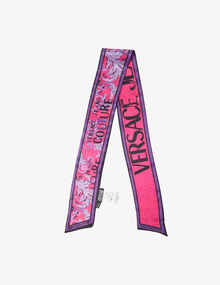 Versace Jeans Couture Barocco silk foulard - picture 1 Versace Jeans Couture Barocco silk foulard - picture 1