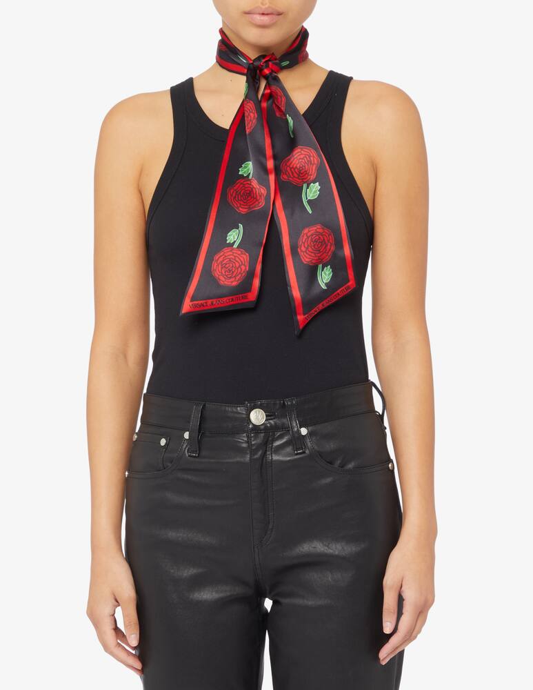 rinascente Versace Jeans Couture Foulard in seta Rose