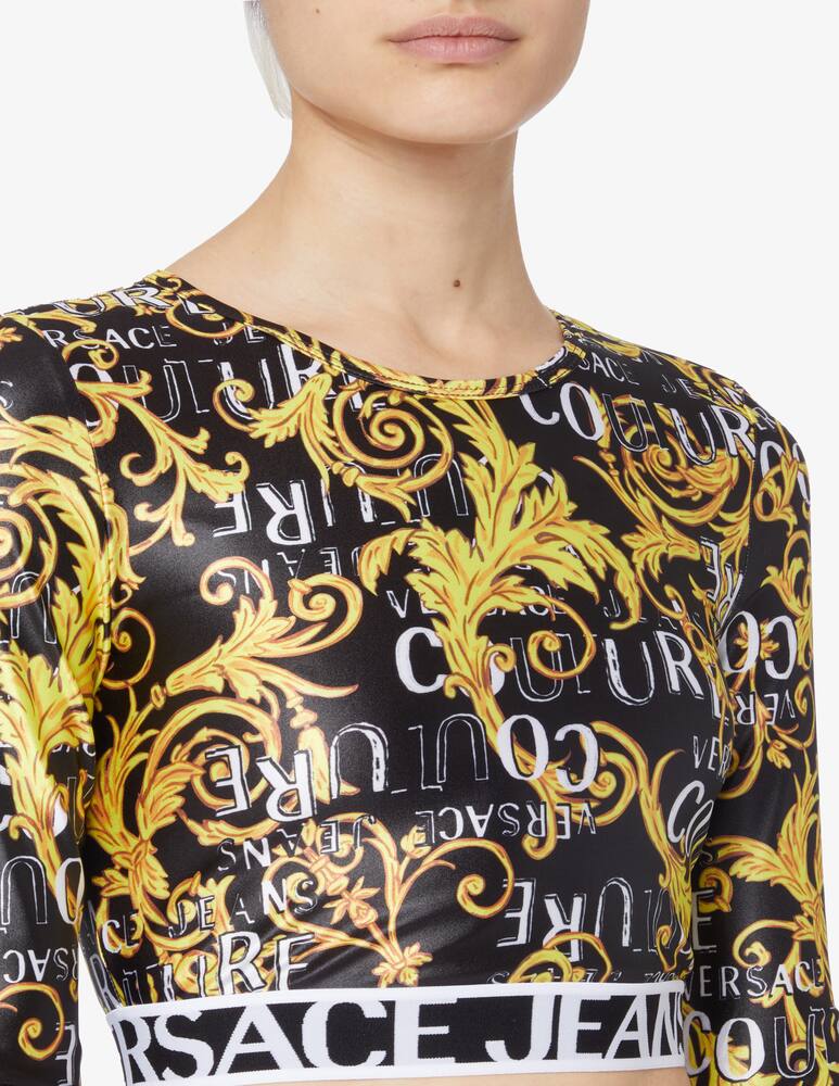 rinascente Versace Jeans Couture Top a manica lunga