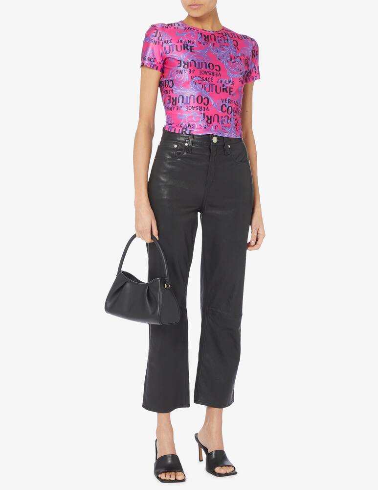 rinascente Versace Jeans Couture Top a manica corta con logo