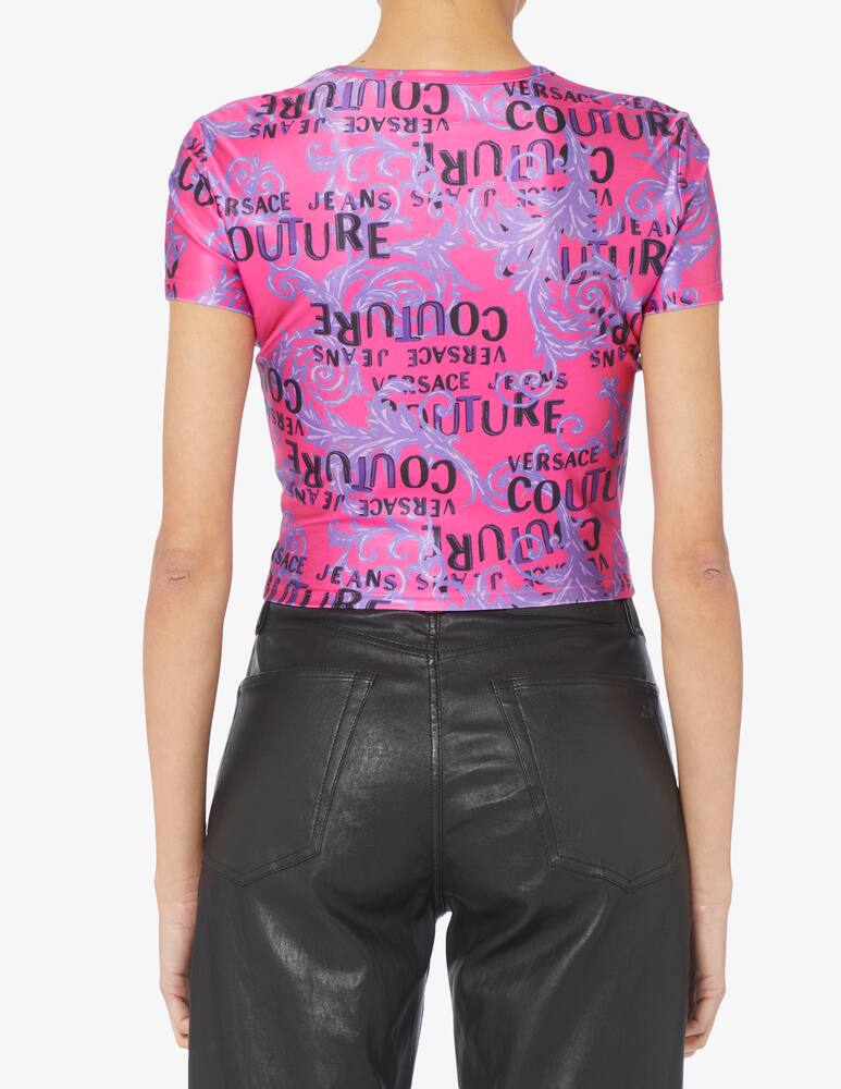 rinascente Versace Jeans Couture Top a manica corta con logo