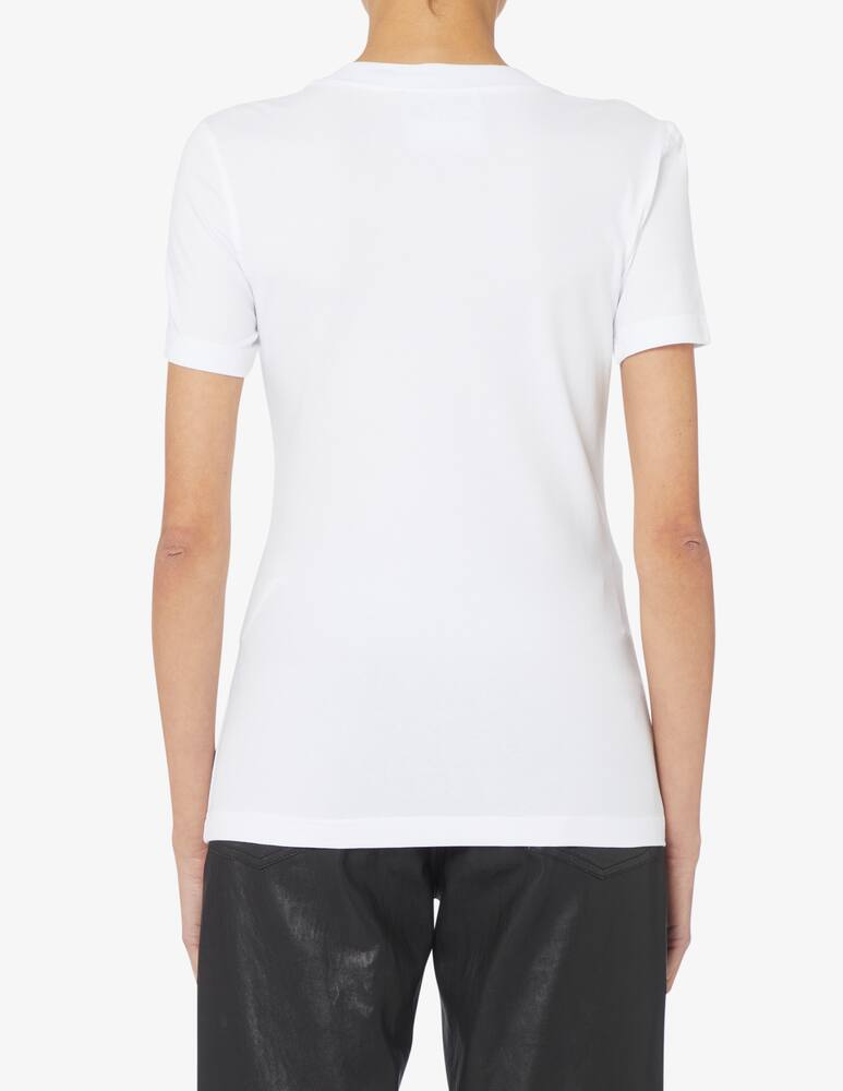 rinascente Versace Jeans Couture Cotton t-shirt with logo - White