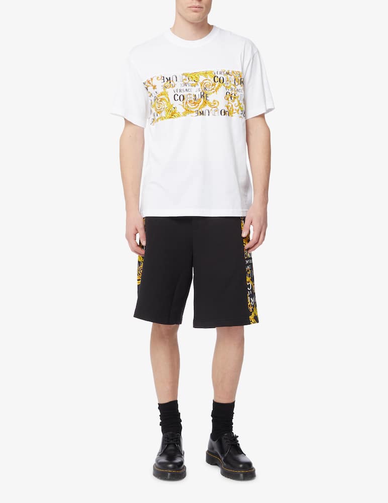 Versace Jeans Couture Couture bermuda pants with logo - picture 1 Versace Jeans Couture Couture bermuda pants with logo - picture 1