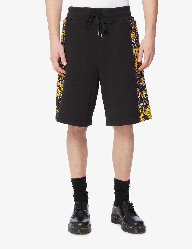 rinascente Versace Jeans Couture Bermuda in felpa con logo 