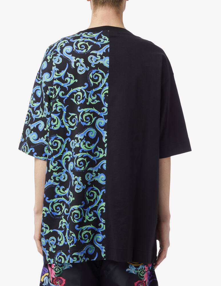 rinascente Versace Jeans Couture Bicolor sketch t-shirt 