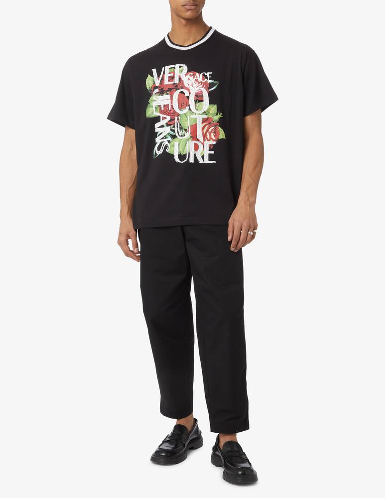 rinascente Versace Jeans Couture Pink printed t-shirt 