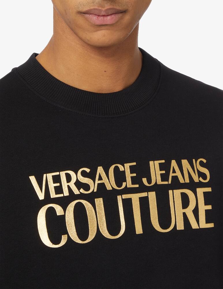 rinascente Versace Jeans Couture Logo crewneck sweater