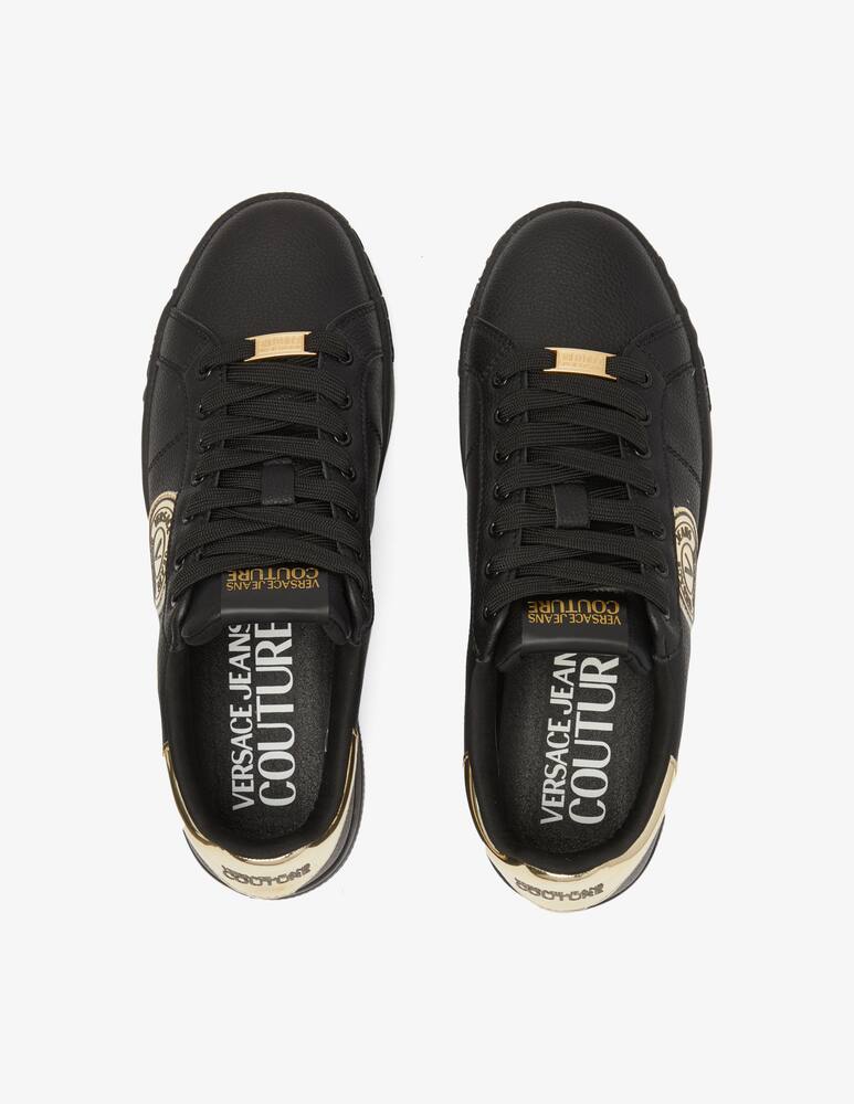 rinascente Versace Jeans Couture V embleme logo shoes 