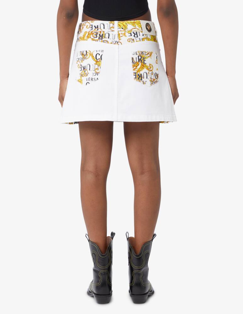 rinascente Versace Jeans Couture Minigonna di jeans