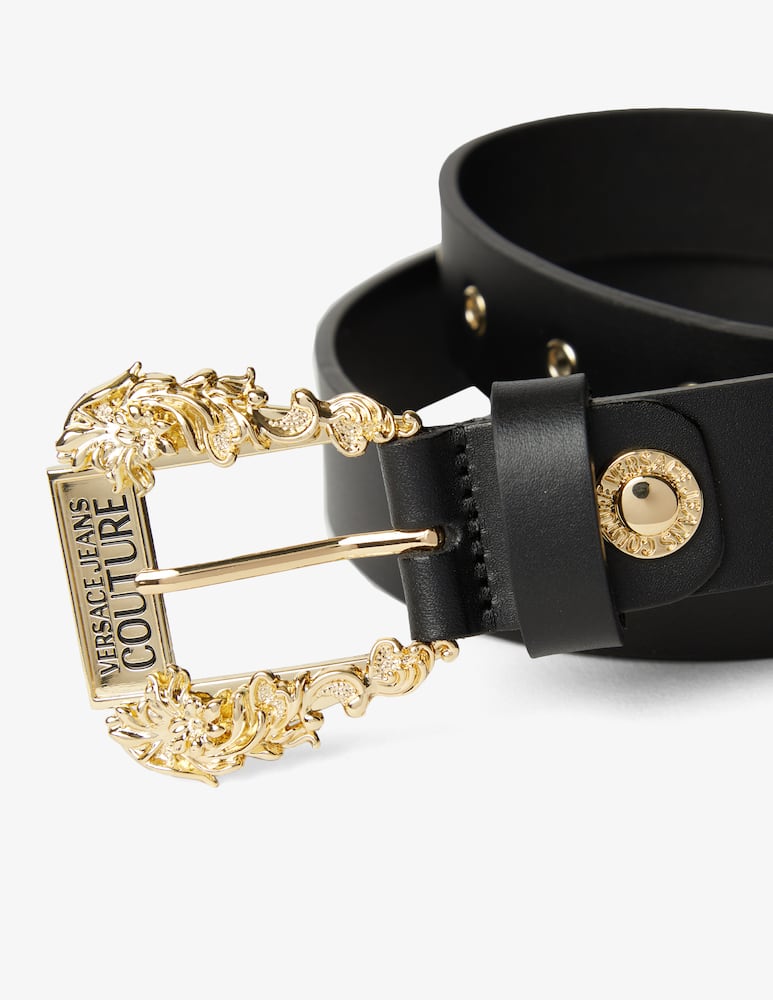 rinascente Versace Jeans Couture Belt with baroque buckle