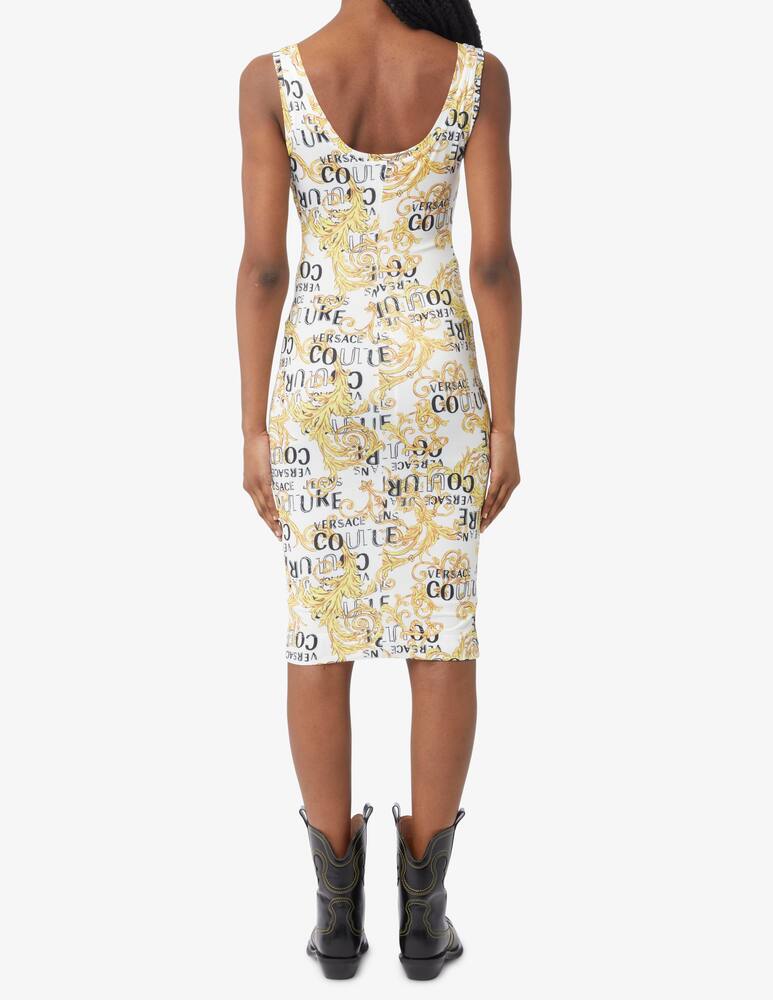 rinascente Versace Jeans Couture Vestito midi con stampa barocca