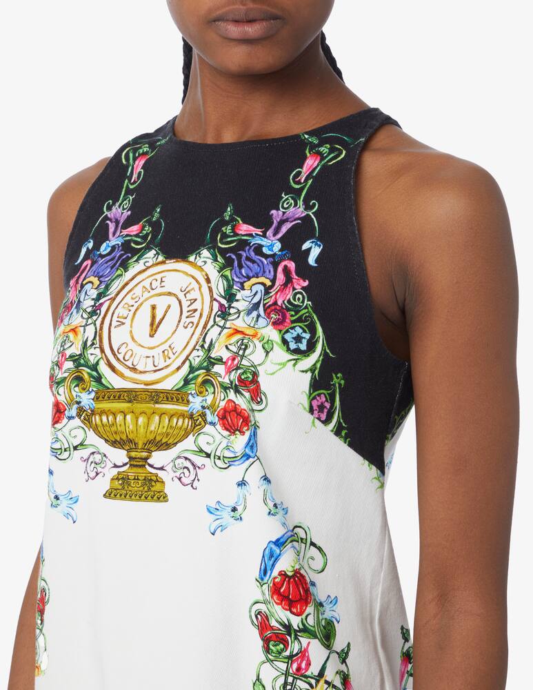 rinascente Versace Jeans Couture Vestito mini senza maniche 