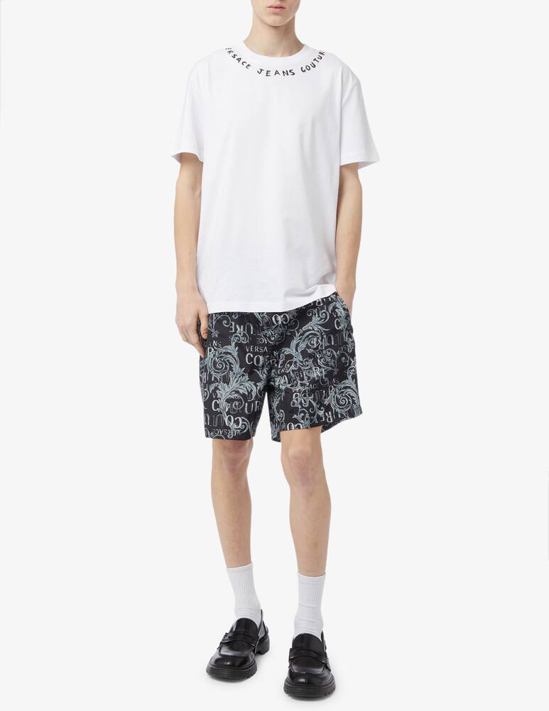 rinascente Versace Jeans Couture Nylon logo couture pants 