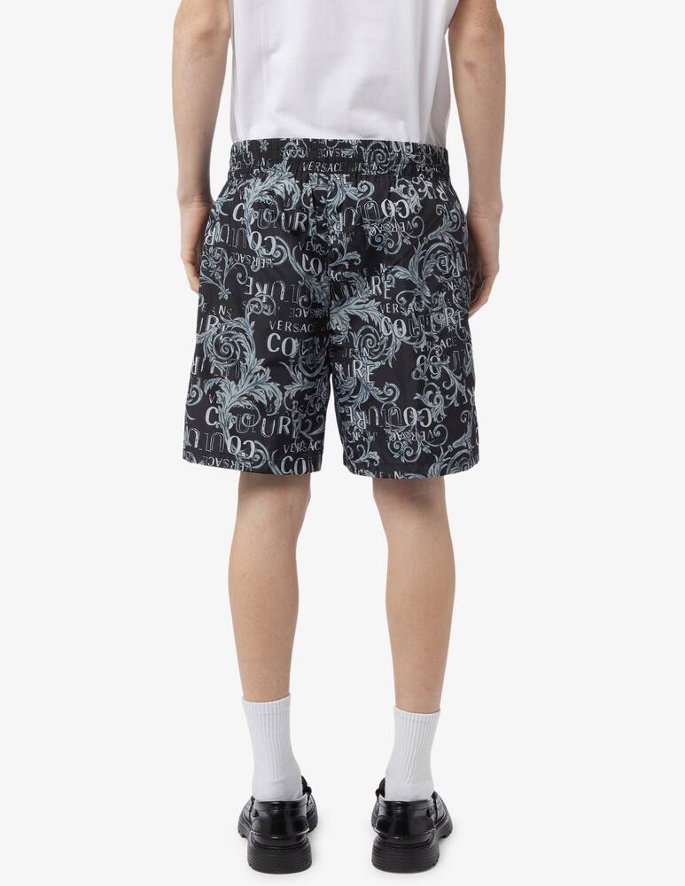 rinascente Versace Jeans Couture Nylon logo couture pants 