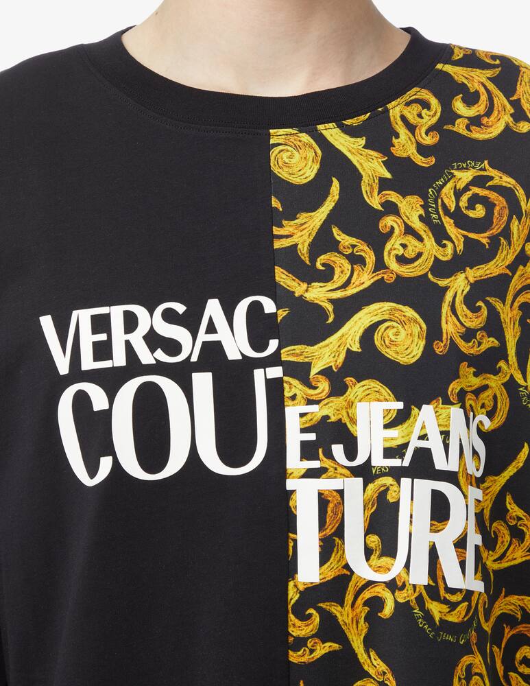 rinascente Versace Jeans Couture Bicolor sketch t-shirt 