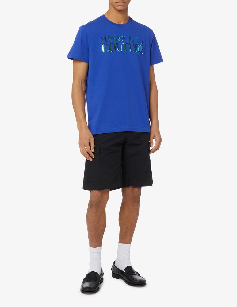 rinascente Versace Jeans Couture Maglietta logo holo 