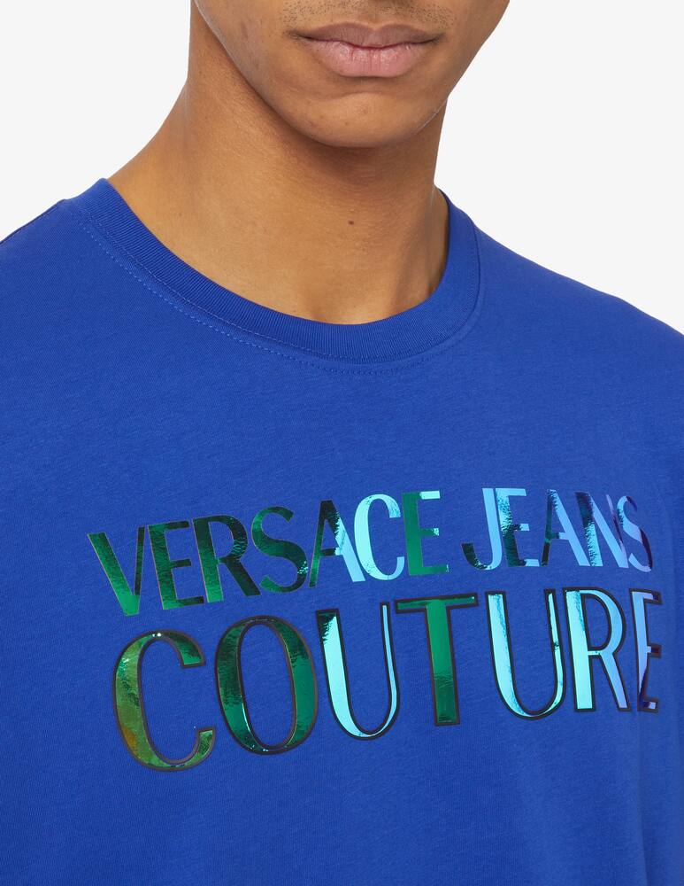 rinascente Versace Jeans Couture Maglietta logo holo 