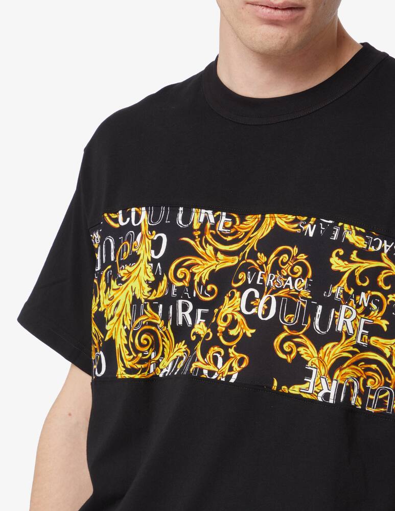 rinascente Versace Jeans Couture Logo couture t-shirt 