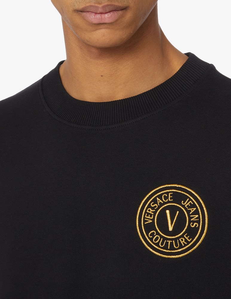 rinascente Versace Jeans Couture Felpa girocollo emblem 