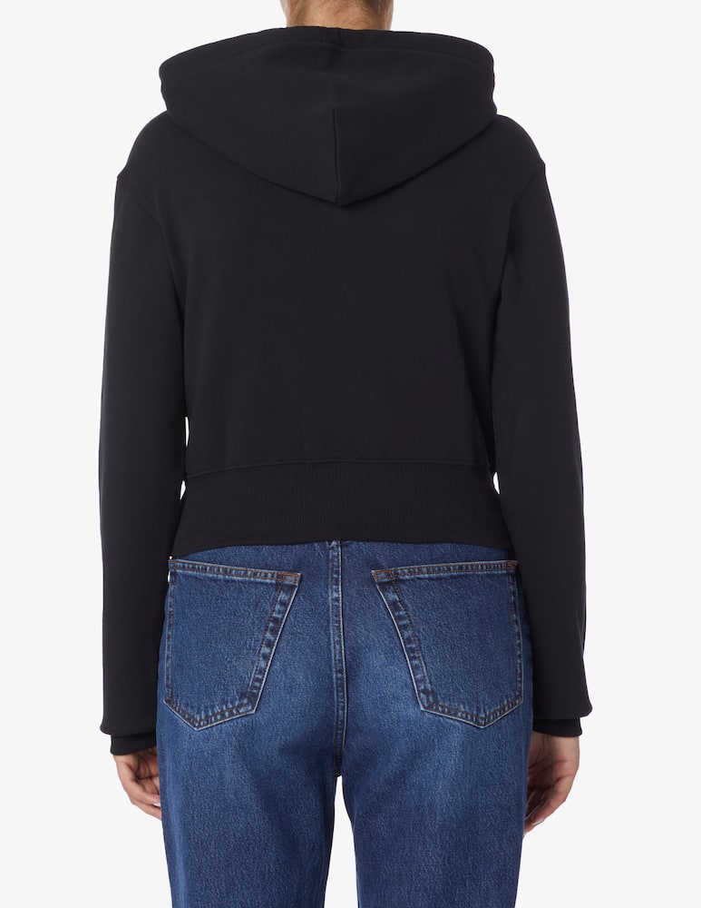 rinascente Versace Jeans Couture Hoodie with logo barocco