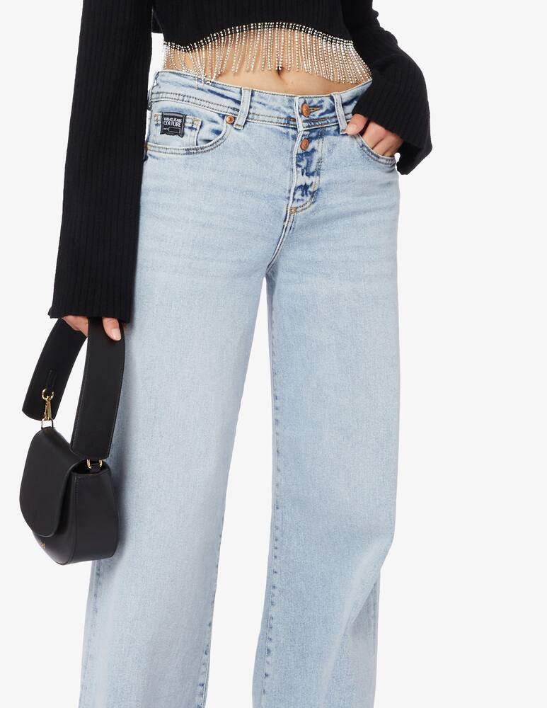 rinascente Versace Jeans Couture Flare high rise jeans