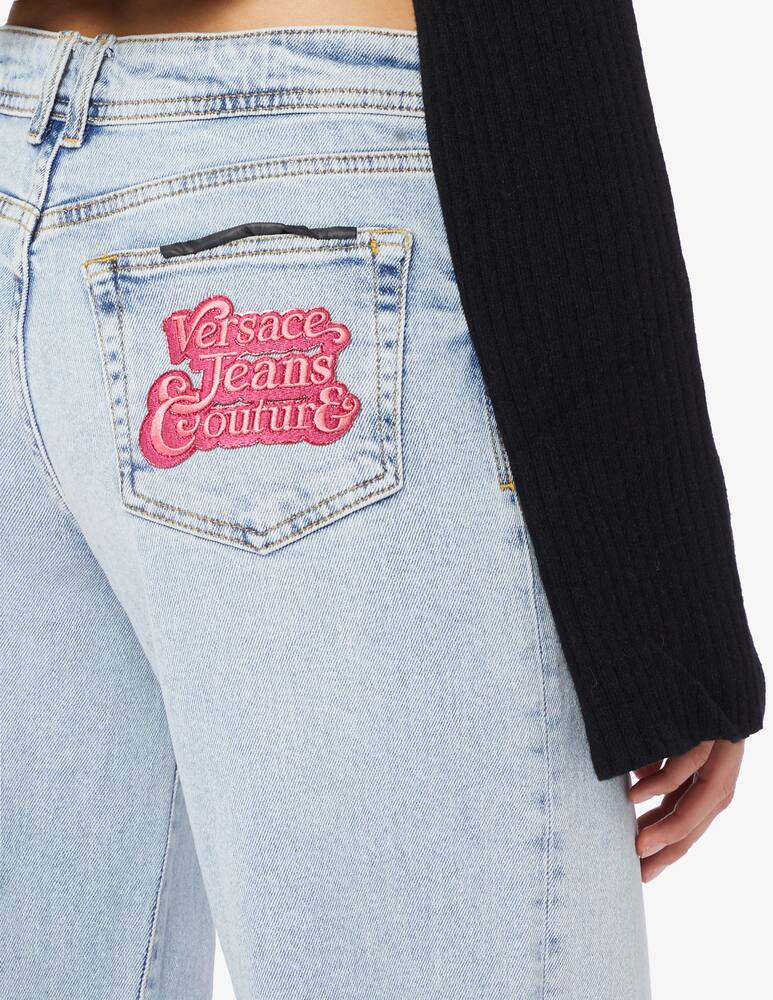 rinascente Versace Jeans Couture Flare high rise jeans