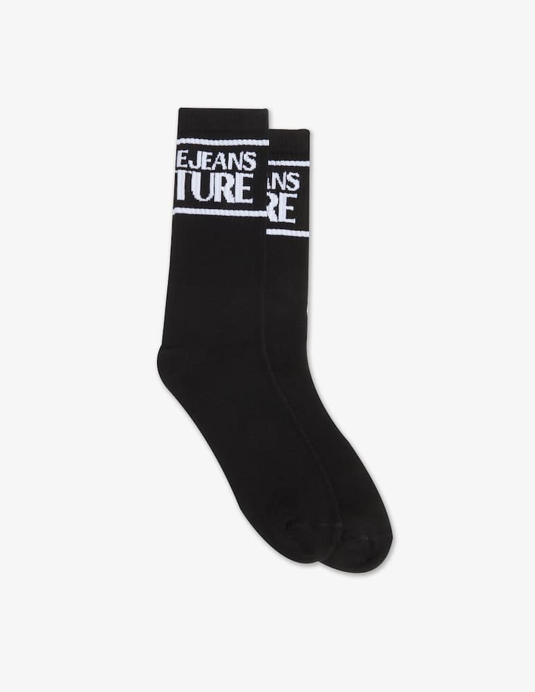 Versace Jeans Couture Cotton oriz logo socks - picture 1 Versace Jeans Couture Cotton oriz logo socks - picture 1