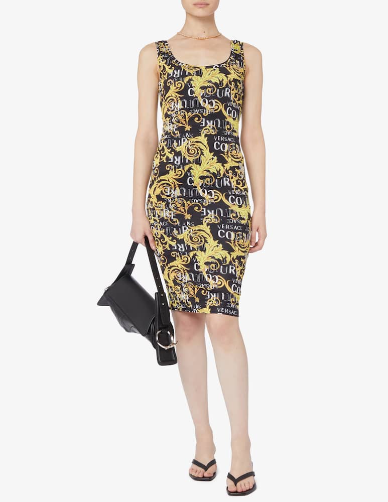 Versace Jeans Couture Vestito midi - immagine 2 Versace Jeans Couture Vestito midi - immagine 2