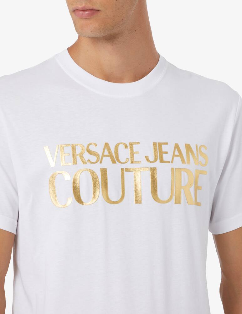 rinascente Versace Jeans Couture Maglietta logo gold