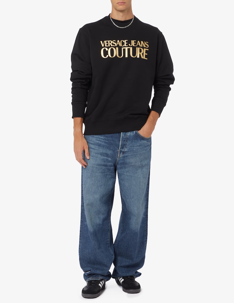 rinascente Versace Jeans Couture Felpa girocollo logo