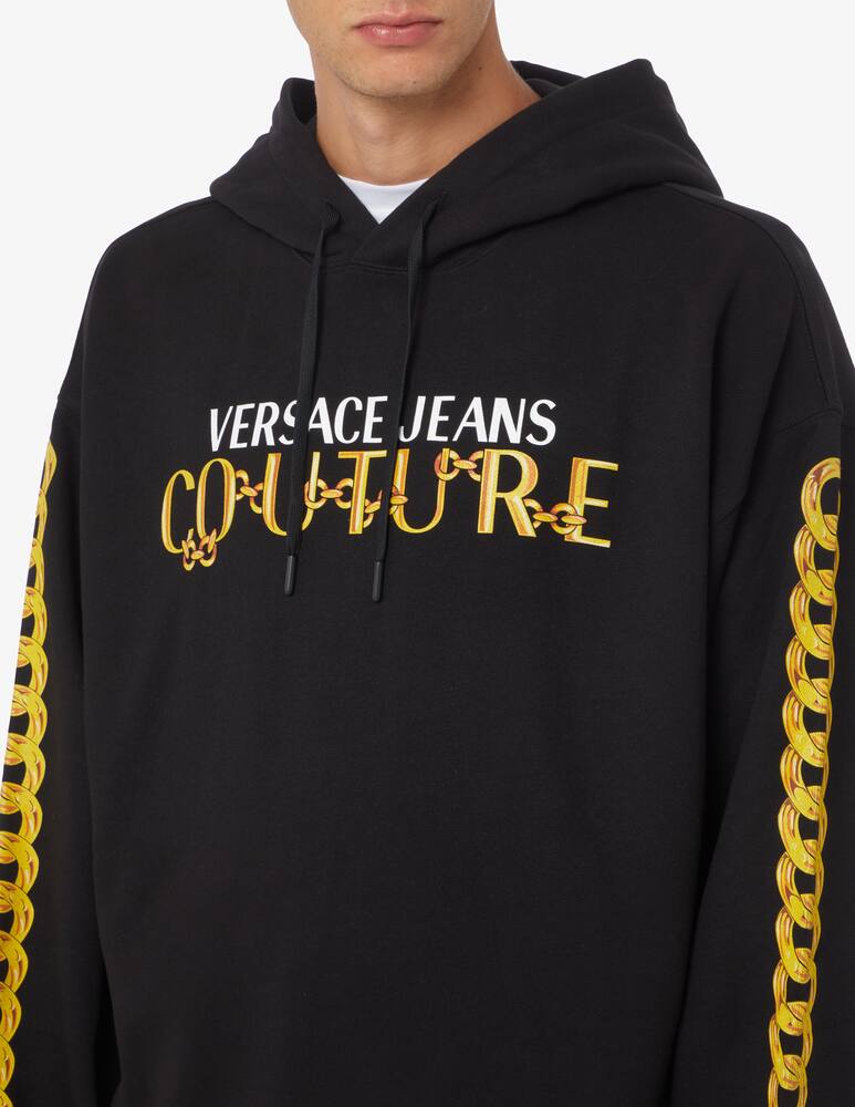 rinascente Versace Jeans Couture Chain logohoodie
